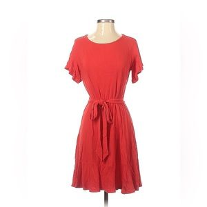 Red LOFT Mini Dress